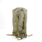 Баул тактичний військовий транспортний сумка-рюкзак 120 л Олива - зображення 3