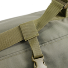Баул тактический военный транспортный сумка-рюкзак 120 л Олива - изображение 13