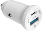 Автомобильное зарядное устройство Piko CC-302QP 2USB 3A/20W QC 3.0 Type-C PD White