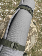 Баул 100 литров армейский ткань кордура ВСУ тактический сумка рюкзак походный с местом под каремат пиксель - изображение 5