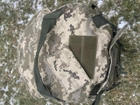 Тактичний військовий баул 100 літрів тканина кордура 1100 ВСУ сумка похідний рюкзак з місцем під каремат піксель 181818782 - зображення 3