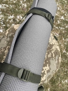 Тактичний військовий баул 100 літрів тканина кордура 1100 ВСУ сумка похідний рюкзак з місцем під каремат піксель 181818782 - зображення 4