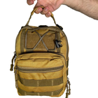 Тактична сумка кордура 1000D койот 6л Без бренду - изображение 7