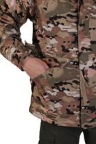 Військова тактична зимова куртка Softshell мультикам XL - зображення 4
