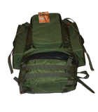 Туристичний армійський супер-міцний рюкзак 5.15.b 65 літрів Олива 1000 ден кордура - зображення 7