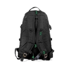 Тактический походный супер-крепкий рюкзак 5.15.b на 40 литров Черный с поясным ремнем - зображення 4