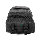 Тактический походный супер-крепкий рюкзак 5.15.b на 40 литров Черный с поясным ремнем - зображення 5