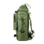 Туристичний армійський міцний рюкзак 5.15.b 75 літрів Олива - зображення 3