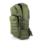 Тактичний військовий туристичний міцний рюкзак 5.15.b 60 літрів олива. - зображення 6