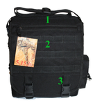 Тактична сумка-планшет 5.15.b Чорний - зображення 2