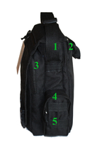 Тактична сумка-планшет 5.15.b Чорний - зображення 3