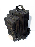 Тактический, штурмовой крепкий рюкзак 5.15.b 25 литров Черный. - изображение 1