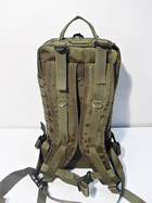 Тактический, штурмовой крепкий рюкзак 5.15.b 25 литров афган. - изображение 4