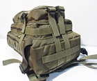 Тактичний, штурмової міцний рюкзак 5.15.b 25 літрів афган. - зображення 7