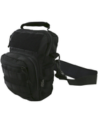 Сумка на плечі KOMBAT Hex-Stop Explorer Shoulder Bag, чорний - зображення 1