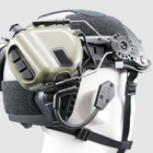 Наушники Активные на каску шлем с гарнитурой Opsmen Earmor M32H Green + Беруши (15025b) - изображение 13