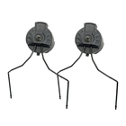 Активні навушники для стрільби з гарнітурою Earmor M32 Чорні + кріплення на шолом M11 (150211) - зображення 13
