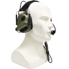 Навушники Активні з гарнітурою мікрофоном Earmor M32 + Кріплення на шолом з планкою Пікатінні (150203) - зображення 5