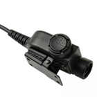 Наушники Активные с гарнитурой микрофоном на каску шлем Earmor M32H + Тангента / Кнопка PTT Z125 (150250ptt) - изображение 13