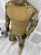 Тактический летний военный костюм Single Sword ( Убакс с рукавом + Штаны ), Камуфляж: Пиксель ВСУ, Размер: L - изображение 3