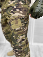 Тактическая весенняя военная форма комплект Single Sword ( Куртка + Штаны ), Камуфляж: Мультикам, Размер: L - изображение 4