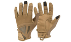 Рукавиці тактичні L Темний Койот Helikon-tex Direct Action Hard Gloves L Coyote Brown (GL-HARD-PES-CBR-B05-L) - зображення 1