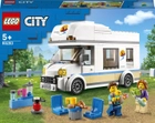 Zestaw klocków LEGO City Great Vehicles Wakacyjny kamper 190 elementów (60283) - obraz 1