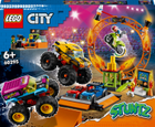 Zestaw klocków LEGO City Stuntz Arena pokazów kaskaderskich 668 elementów (60295) - obraz 1