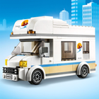 Zestaw klocków LEGO City Great Vehicles Wakacyjny kamper 190 elementów (60283) - obraz 6