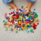 Zestaw klocków LEGO Classic Kreatywne przezroczyste klocki 500 elementów (11013) - obraz 3