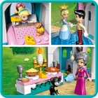 Zestaw klocków LEGO Disney Princess Zamek Kopciuszka i księcia z bajki 365 elementów (43206) - obraz 6