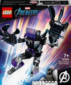 Zestaw klocków LEGO Super Heroes Marvel Czarna Pantera: robot 125 elementów (76204)