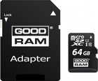 Goodram microSDXC 64GB UHS-I class 10 + adapter (M1AA-0640R12)