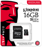 Kingston microSDHC 16GB Industrial Class 10 UHS-I V30 A1 + adapter SD (SDCIT2/16GB) - obraz 3