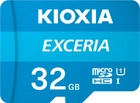 Adapter KIOXIA Exceria microSDHC 32Gb Class 10 UHS-I + SD (LMEX1L032GG2) - obraz 1