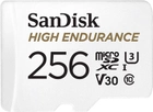SanDisk High Endurance microSDXC 256GB Class 10 U3 V30 (SDSQQNR-256G-GN6IA) - obraz 1