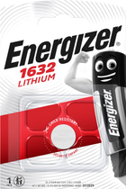 Батарейка Energizer CR1632 Lithium 1 шт. (E300844102) - зображення 1