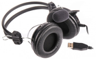 Słuchawki A4Tech HU-35 Czarne (4711421952408) - obraz 3