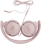 Słuchawki JBL T500 Różowe (JBLT500PIK) - obraz 5