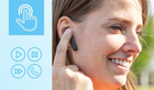 Słuchawki TRUST Primo Touch True Wireless Mic Czarne (23712) - obraz 2
