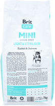 Sucha karma Brit Care Mini Light dla dorosłych psów miniaturowych z nadwagą lub sterylizowanych 7 kg (8595602521081) - obraz 2