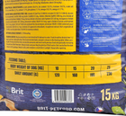 Sucha karma dla psów średnich ras BRIT Premium Adult M z kurczakiem 15 kg (8595602526376) - obraz 4