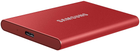 Samsung Portable SSD T7 1TB USB 3.2 Type-C (MU-PC1T0R/WW) External Red - зображення 6