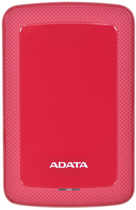 HDD ADATA DashDrive HV300 1TB AHV300-1TU31-CRD 2.5 USB 3.1 Zewnętrzny Slim Czerwony