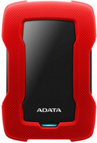 Жорсткий диск ADATA Durable HD330 2TB AHD330-2TU31-CRD 2.5" USB 3.1 External Red - зображення 1