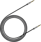 Kabel audio Baseus Yiven M30 1 m srebrny/czarny (CAM30-BS1) - obraz 2