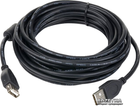 Кабель Cablexpert USB 2.0 AM - AF 3 м з феритовим фільтром (CCF-USB2-AMAF-10) - зображення 1