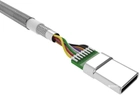 Kabel Silicon Power USB - USB Type-C 1 m (SP1M0ASYLK30AC1G) - obraz 3