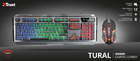 Zestaw przewodowy klawiatura+mysz TRUST GXT 845 Tural USB RUS (TR23411) - obraz 9