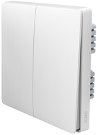 Розумний вимикач Aqara Smart wall switch H1 (no neutral, double rocker) WS-EUK02 (EU version) (6970504214781) - зображення 4